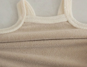 Ensemble de vêtements d'été pour petite fille, 2 pièces, débardeur et <span class=keywords><strong>short</strong></span>, bretelles spaghetti, veste en coton éponge, ensemble de vêtements pour filles - Product Image 6