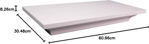 Étagère murale de sécurité pour entreprise à domicile Compartiment personnalisable et intégration PUCK <span class=keywords><strong>Plain</strong></span> <span class=keywords><strong>Sight</strong></span> Bracket Shelf with <span class=keywords><strong>Hidden</strong></span> Storage - Product Image 2