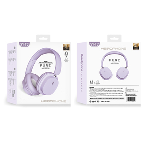 Tùy chỉnh thương hiệu không dây Over-ear Tai nghe có thể gập lại & tiếng ồn hủy bỏ với Super bass cho du lịch & điện thoại di động sử dụng điện thoại làm bằng da - Product Image 3