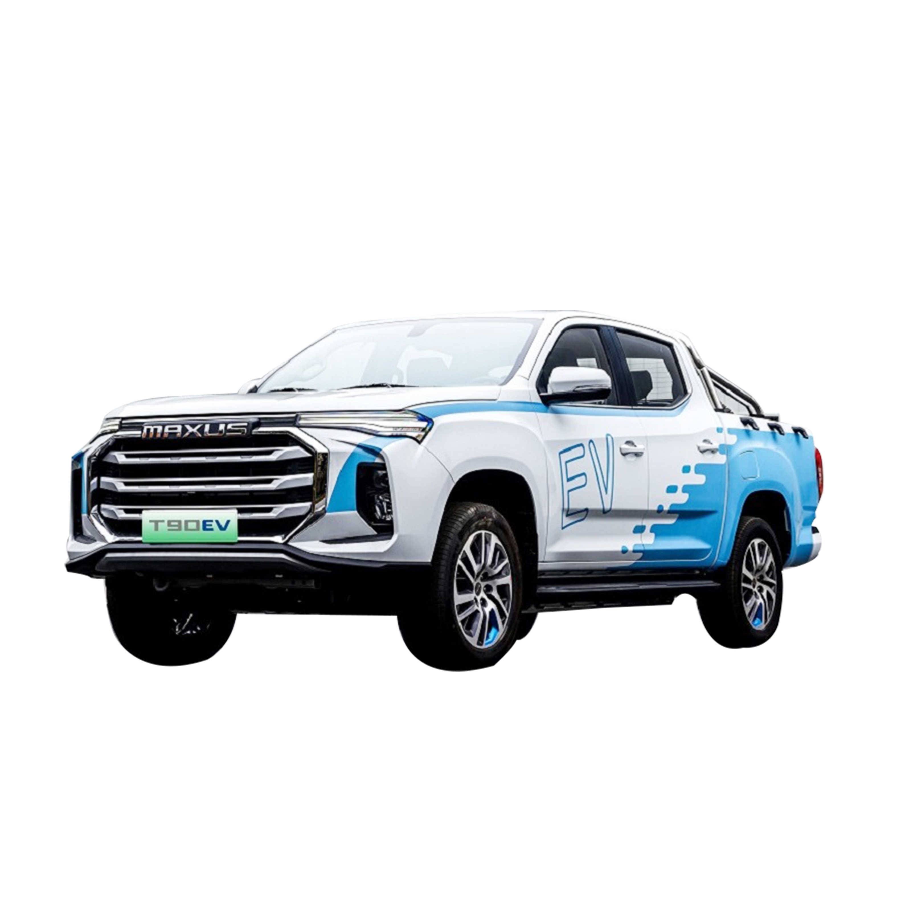Maxus T90 EV Новый энергетический пикап грузовик 535 км чистый диапазон батареи Электрический пикап грузовик высокого качества ev грузовик с милями Подержанный автомобиль