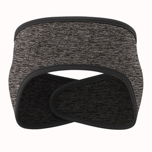 Adjustable <b>Headband</b> For Men And Children <b>Sports</b> Grade Thickened Cationic Velcro Warm Ear Loops Neoprene Winter <b>Sports</b> Accessory - Product Image 1
