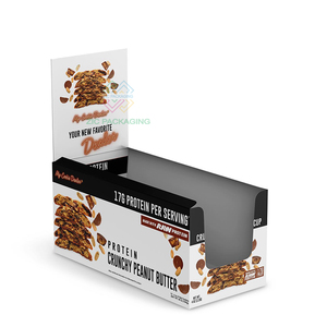 Free Sample Design Customized Pop Up Display Cookies Display Stand Box Packaging