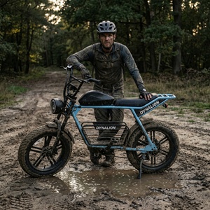 Moto tout-terrain robuste électrique avec frein hydraulique, E-Dirt Bike robuste pour le sable et la boue - Product Image 2