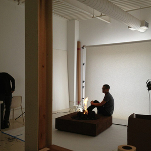 Mesa de fogatas de leña Rust Corten-Quemador de fogatas de gas sin humo, fogón de gas natural de acero Corten para exteriores a la venta - Product Image 4