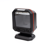 GUOTAO Usine de détection automatique à grande vitesse Usb Qr 1d P96 Plate-forme de bureau automatique Scanner de codes à barres omnidirectionnel 2d de bureau