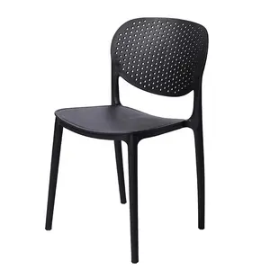 Nordic Design Plastic Outdoor Event Chair Stackable Restaurant Party Dinning Chair