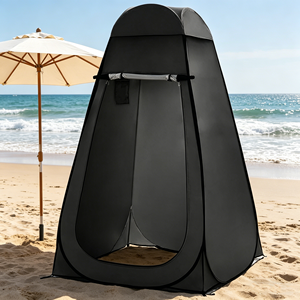 Tenda Doccia Pop-up Mesorock, Tenda Portatile per Doccia e WC, Facile da Trasportare e Utilizzare con Borsa per il Trasporto, Picchetti e Corde Antivento - Product Image 3