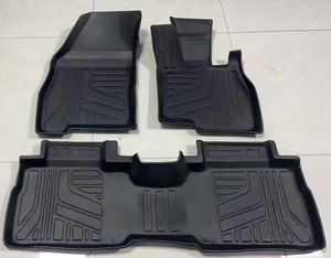 Tappetini Auto GUTO Impermeabili per Tutte le Stagioni, Spessore 2mm, Personalizzati RHD in TPE, Set Completo per 5 <span class=keywords><strong>Posti</strong></span>, Accessori Interni per Auto Tesla <span class=keywords><strong>Renault</strong></span> - Product Image 4