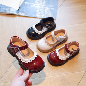 Girls Mary Jane <strong>Pumps</strong> Small Microfiber Leather Summer <strong>School</strong> Shoes Lightweight Soft Bottom Non-Slip Fashion Princess Children - Product Image 1