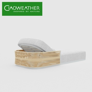 Chaises longues d'extérieur en aluminium pour piscine, mobilier de jardin en métal, chaise longue en corde, lit de repos de luxe, mobilier de patio, <span class=keywords><strong>transat</strong></span> - Product Image 6
