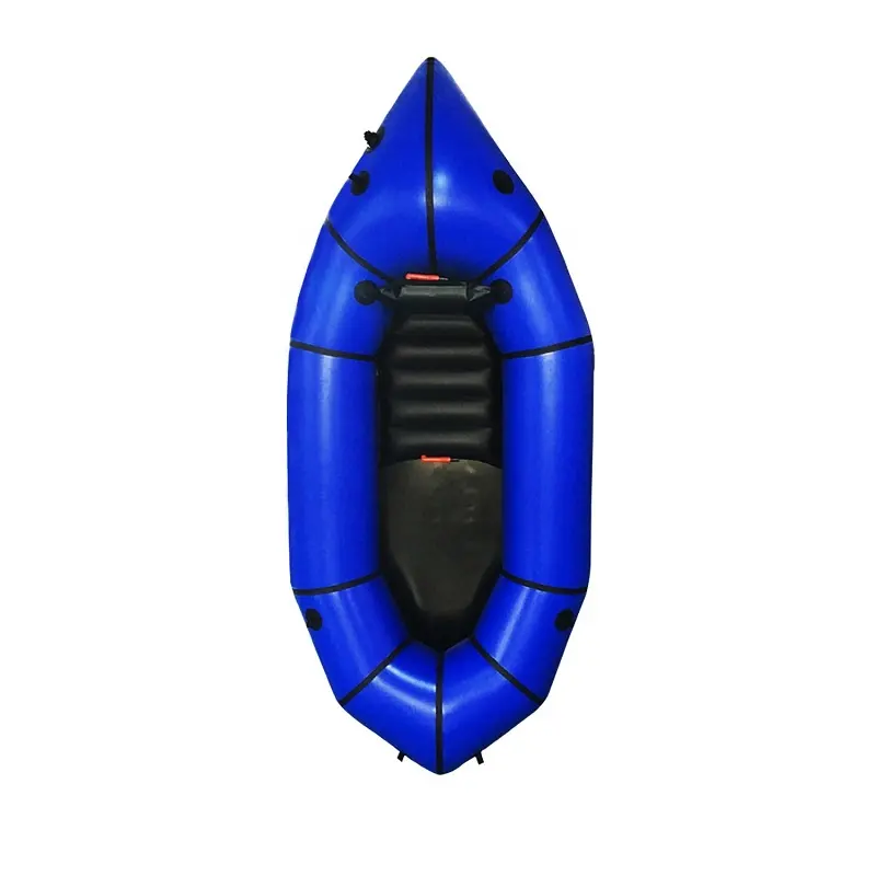 Ultra light tpu packraft small size hiking pack raft inflatable row boat