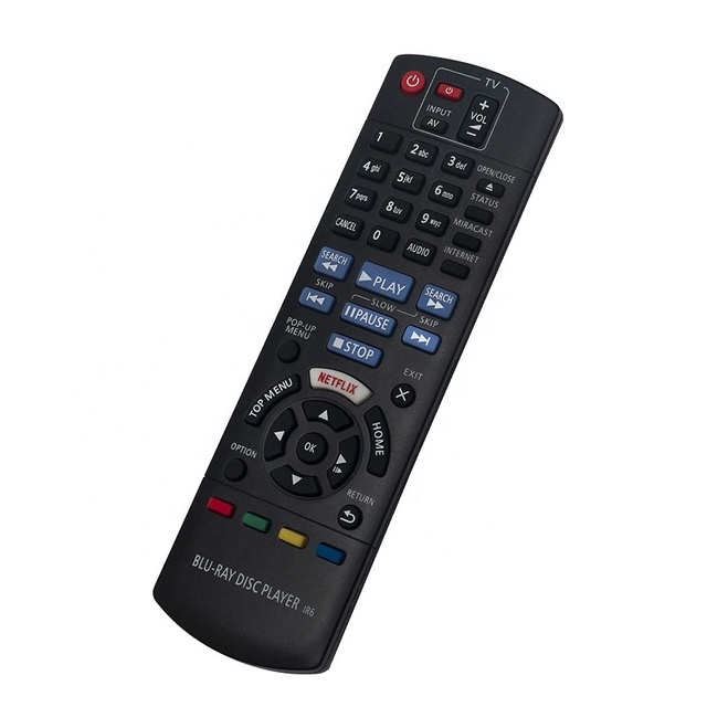 High Quality Replacement N2QAYB001031 Remote Fit for Panasonic Blu-Ray Disc Player DP-UB420 UB820 BDT270