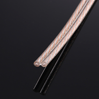 Cable de altavoz trenzado de cobre puro, cobre estañado puro y alta pureza, 10/12/14/16/18AWG