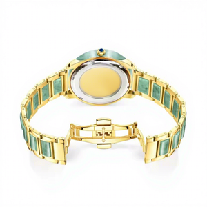 Envío Directo, Reloj de Pareja Mecánico Automático con Esfera de Buda, Relojes de Jadeíta Natural para Hombre y Mujer, Resistentes al Agua 30BAR - Product Image 5