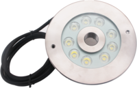 LED-Unterwasserbrunnenleuchte IP68 316 Edelstahl DC24V RGB Fernbedienung Wasserdichte Teichbeleuchtung für Pooldekoration