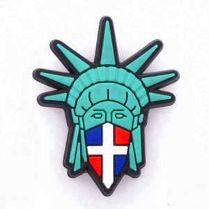 Charm per Scarpe Ispirato al Orgoglio Latino-Americano, Charm per Zoccoli Dominicani, Charm per Scarpe Classiche da Adulto - Product Image 5