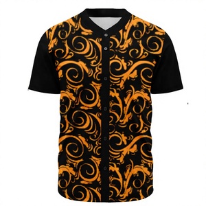 Fabricante OEM de Camisetas de Béisbol, Personalizadas con Impresión Frontal Transpirable, Ropa Deportiva de Equipo, Proveedor de Marca Privada, para Hombre Adulto, 100% Poliéster - Product Image 1