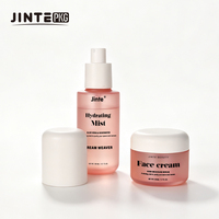 Flacon pulvérisateur de haute qualité en PET PETG pour soins de la peau, du corps, du visage et des cheveux, avec bouchon à double paroi, 60 ml, 80 ml, 100 ml, 120 ml