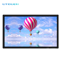 Écran LCD tactile 10-points G + G, 30x32 pouces, 4K, moniteur de signalisation