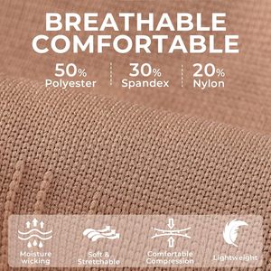 Supporto per Caviglia a Compressione Media in Tessuto Elastico Traspirante, Leggero, con Tallone Aperto - Product Image 6