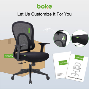 현대 럭셔리 하이 백 사무실 의자 조정 가능한 메쉬 컴퓨터 의자 Sillas De Oficina와 인체 공학적 회전 의자 - Product Image 3