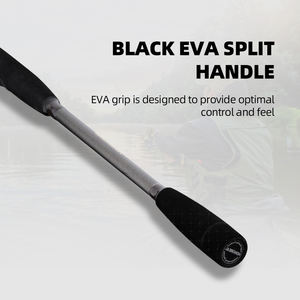 صنارة صيد جديدة من ألياف الكربون فائقة الخفة ، محمولة للسفر في المياه العذبة مع مقبض إيفا - Product Image 6