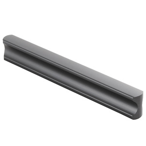 Poignée de porte de placard et de garde-robe moderne simple en alliage d'aluminium en forme de T, durable, solide, noir et or, pour salon - Product Image 3