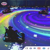 Système de jeu de karting à projection immersive, solution d'arène de course multijoueur avec sensations de conduite réelles pour centre de divertissement