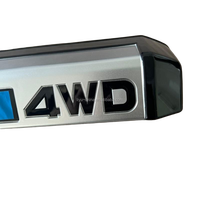 Pour Toyota Land Cruiser LC70 FJ70 LC76 LC78 LC79 FJ79 Cadre de plaque d'immatriculation arrière à LED Accessoires extérieurs