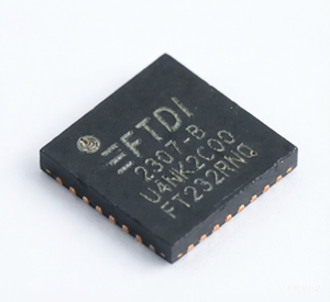 New Original FT232RNQ-REEL UART IC. <b>USB</b> Full Speed to Serial UART with Oscillator & EEPROM. QFN-32 Package. - Product Image 1