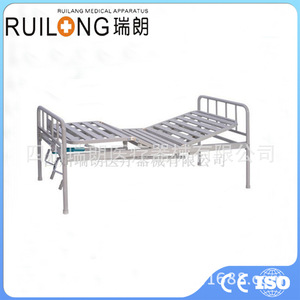 เตียงพยาบาลปรับระดับด้วยมือรุ่น Ruilong RC-056 ทำจากสแตนเลส ใช้ได้ทั้งที่บ้านและโรงพยาบาล - Product Image 2