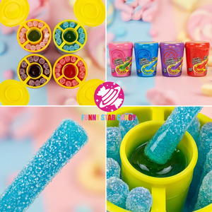Vente en gros de bonbons gélifiés personnalisés Juicy Drop Gummy Dip 'N Stix, bâtonnets de bonbons gélifiés sucrés, bonbons au gel à tremper acidulé - Product Image 4