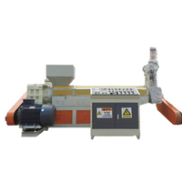 Bien conçu éconergétique professionnel PP PE ABS PC PS déchets plastique granulateur de recyclage