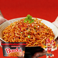Buldak Spicy Chicken Stir Noodles Chewy With Sesame and Seaweed Sweet Spicy Sauce Bulk Manufacturer Wholesale OEM