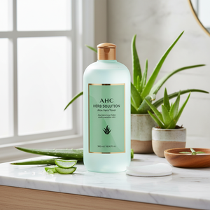 HANYUL Herb Solution 500mL Aloe Vera Toner High Quality Product - Product Image 3