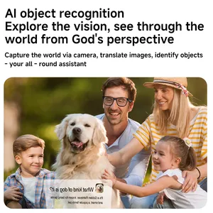 Gafas de Sol Inteligentes Inalámbricas con Cámara HD de 8MP, Traducción por IA, para Uso en Exteriores, con Funciones de Llamadas y Música con Manos Libres - Product Image 3