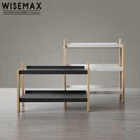Hot koop moderne home goedkope metalen schoenenrek planken deur opslag massief houten schoenen lockers schoen rekken