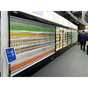 Vegetable Price Fridge Open Display Chiller Refrigerator Suppliers For Supermarket