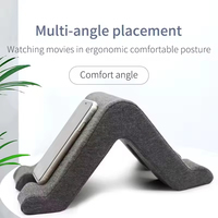 Support de tablette multi-angles, base coussinée antidérapante, universel pour téléphones, tablettes et livres, support de lecture