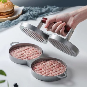 Chaud professionnel BBQ plaque chauffante Bacon gril <span class=keywords><strong>presse</strong></span> viande boeuf Burger Smasher <span class=keywords><strong>Hamburger</strong></span> Patty Maker en alliage d'aluminium Burger <span class=keywords><strong>presse</strong></span> - Product Image 2