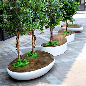Fiberglass Patio <b>Bench</b> Outdoor Commercial Patio Seat Durable Design Licensed Private Label Model 003 outdoor furnitures - Product Image 1