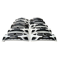 Ensemble de pare-chocs avant Mercedes-Benz d'occasion de haute qualité pour Classe A W177 2019-2022, avec grille AMG Sport et support de réparation, garantie 1 an