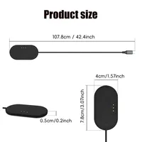 Cable de Carga Magnético para iPad USB-C, Estación de Carga Rápida de 18W/35W con Puerto Libre para Transferencia de Datos, Cargador Portátil de Viaje