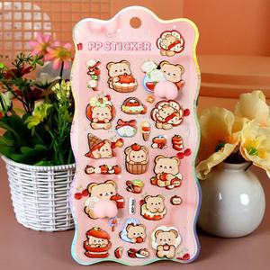 Nuevas Pegatinas 3D de Animales de Dibujos Animados, Suaves, para Apretar, Relajantes, para Niños, para Teléfonos, Tazas, Refrigeradores, Maletas, Decoraciones DIY - Product Image 4