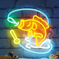 Lampe décorative LED néon à commande par interrupteur en forme de personnage de jeu, best-seller pour le commerce transfrontalier