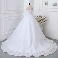 2025 mode hors épaule grande taille princesse robe de bal robe de mariée luxe cristaux paillettes perlée dentelle appliques robe de mariée
