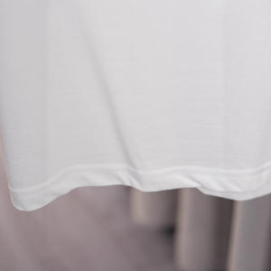 2025 verano nueva llegada Unisex moda lujosa 260g doble hilo algodón camiseta Logo patrón carta bordado nuevo - Product Image 5