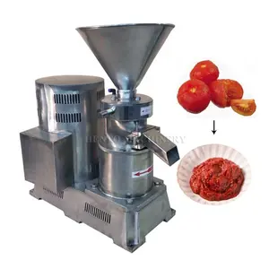 Máquina de processamento de molho e pasta de tomate, máquina simples de operação para fazer geladeira de morango/pasta de tomate