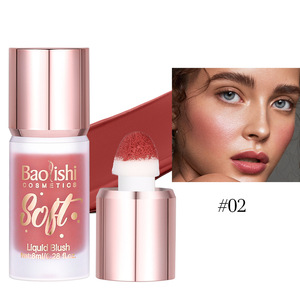 Rubor Líquido Bestseller Cosméticos al por Mayor Barra de Rubor Microbrillo Perla Rubor Líquido Rosa Fácil de Aplicar Rubor Mate - Product Image 2