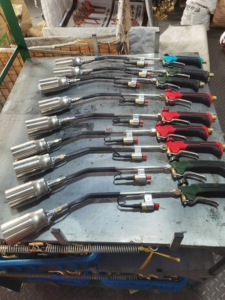 Tự động đánh lửa butan/mapp ngọn đuốc trong màu xanh lá cây-đen với ngọn lửa lớn hơn cho cỏ dại đốt và sưởi ấm hàn - Product Image 6